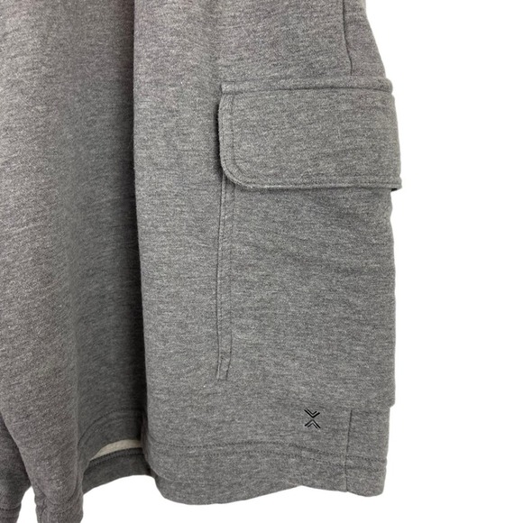 Xersion Mens Mid Rise Quick Dry Cargo Short Drawstring Waist Size 2XL Gray NWOT - Picture 9 of 11